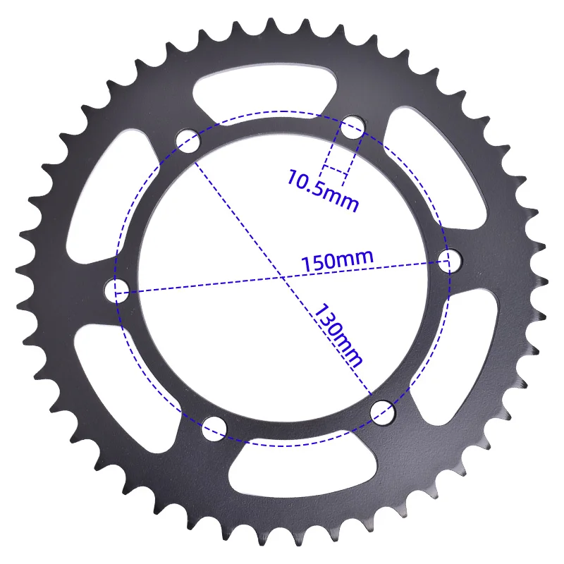 525-46T 47T 15T 16T Moto Front Rear star Gear Sprocket for HONDA XL 700V 600V XL600 XL700 V VA Transalp PD06 PD13