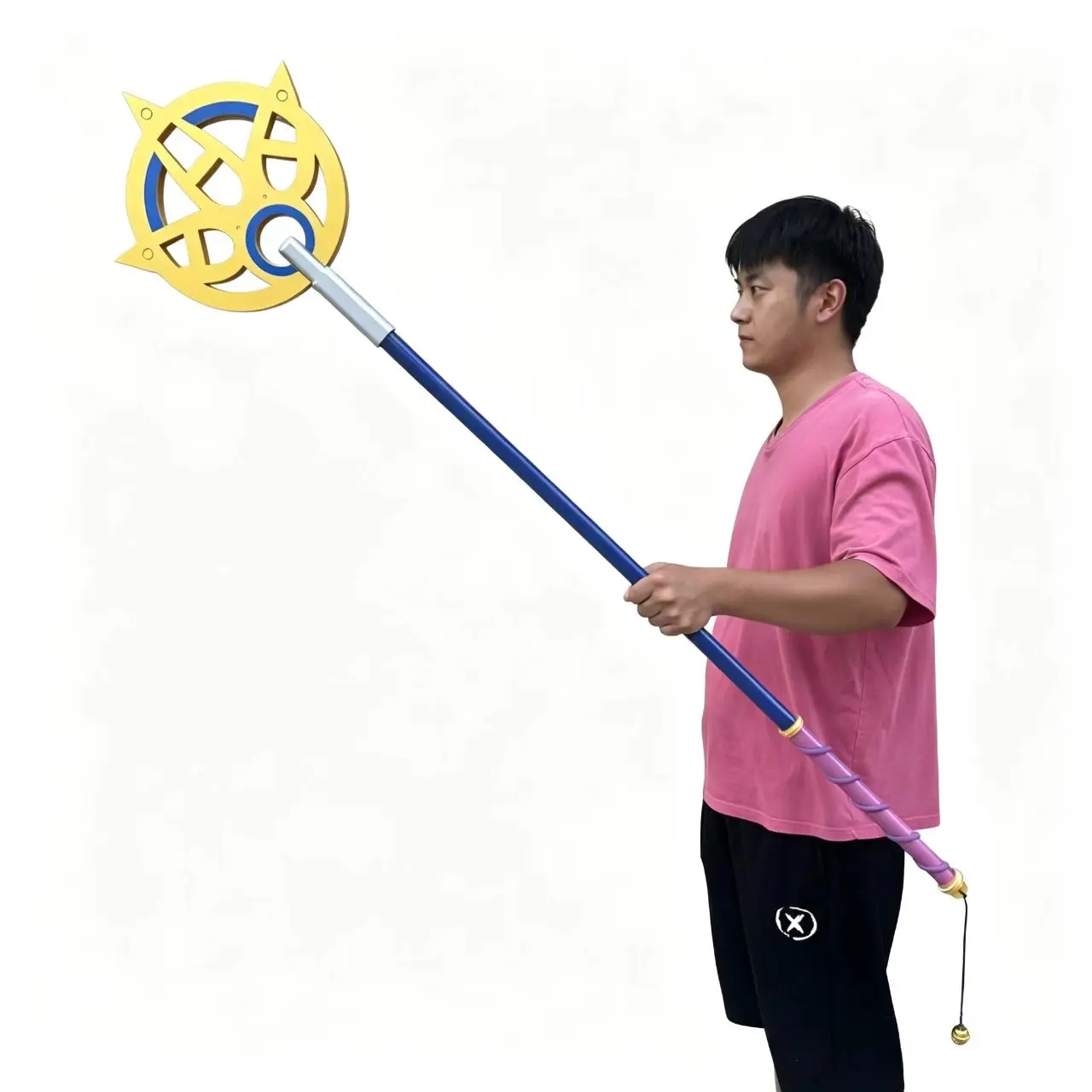 Yuna Staff Prop Game Final Fantasy X FFX Cosplay Prop for Halloween Christmas Comic Convention Costume Accessories