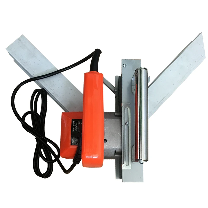 portable electric v-shape cleaning tools for upvc window making