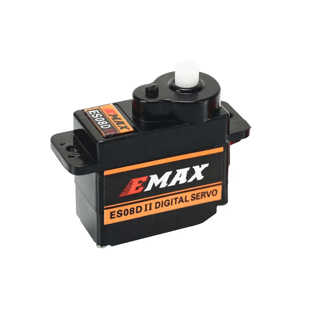 EMAX ES08D II 9g Micro Servo Plastic Gear Analog Mini Servo for RC Models Fixed Wing 3D Airplane Replacement DIY Parts