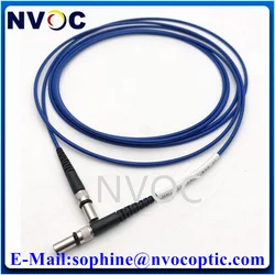 UV-VIS SMA905-SMA 1000um Silica Metal/Ceramic Ferrule MM SX 1M 1.5M 0.22 UV (337nm) Quartz 4.0mm Armored Fiber Optic Patch Cord