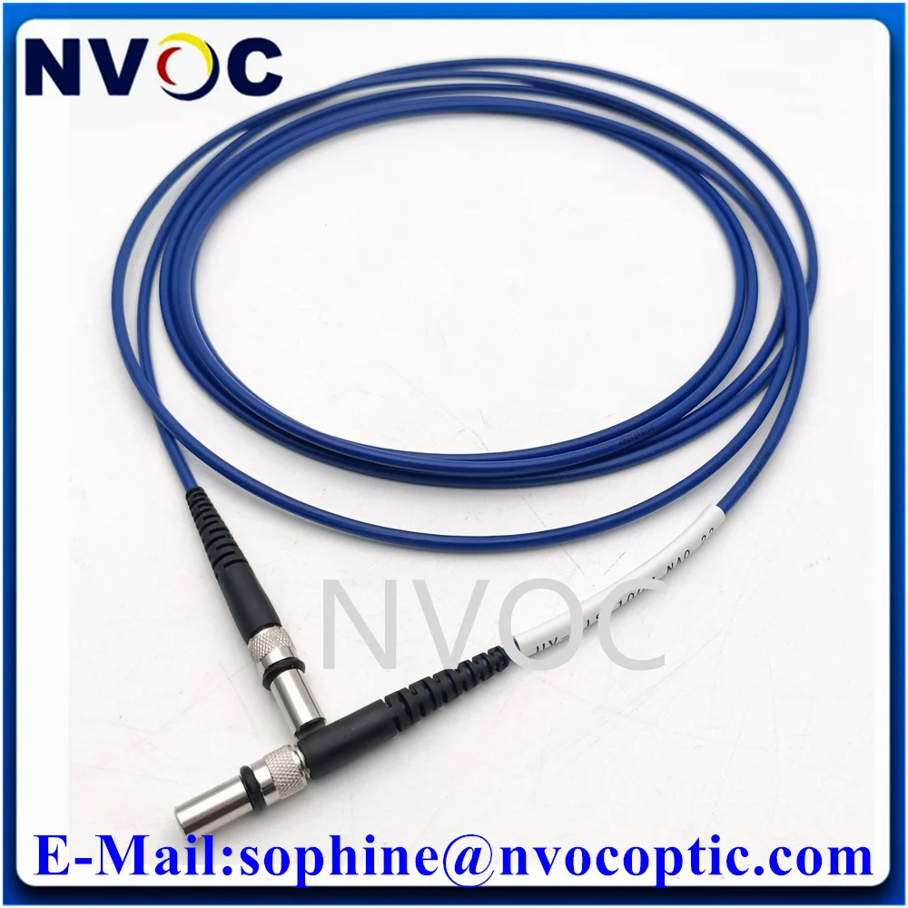 UV-VIS SMA905-SMA 1000um Silica Metal/Ceramic Ferrule MM SX 1M 1.5M 0.22 UV (337nm) Quartz 4.0mm Armored Fiber Optic Patch Cord