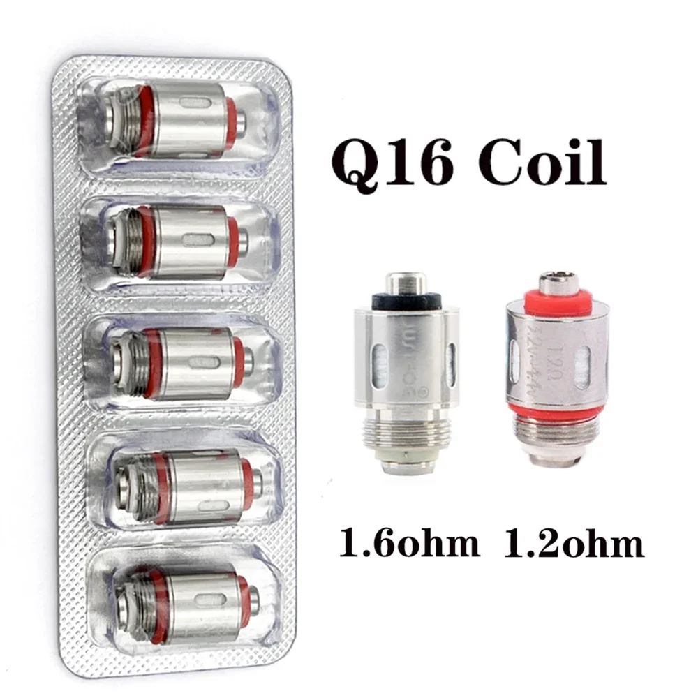 Cabezal de bobina OEM Q16, 1,2 ohm, 1,6 ohm, apto para Justfog P16A, Q16, C14, S14, Q14 Pro, P14A, Haka, tanque Cinx