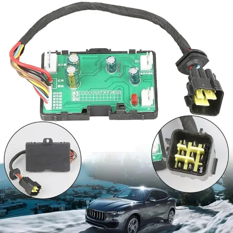 Placa controladora circuito calentador doble voltaje para calentadores estacionamiento aire 12V/24V