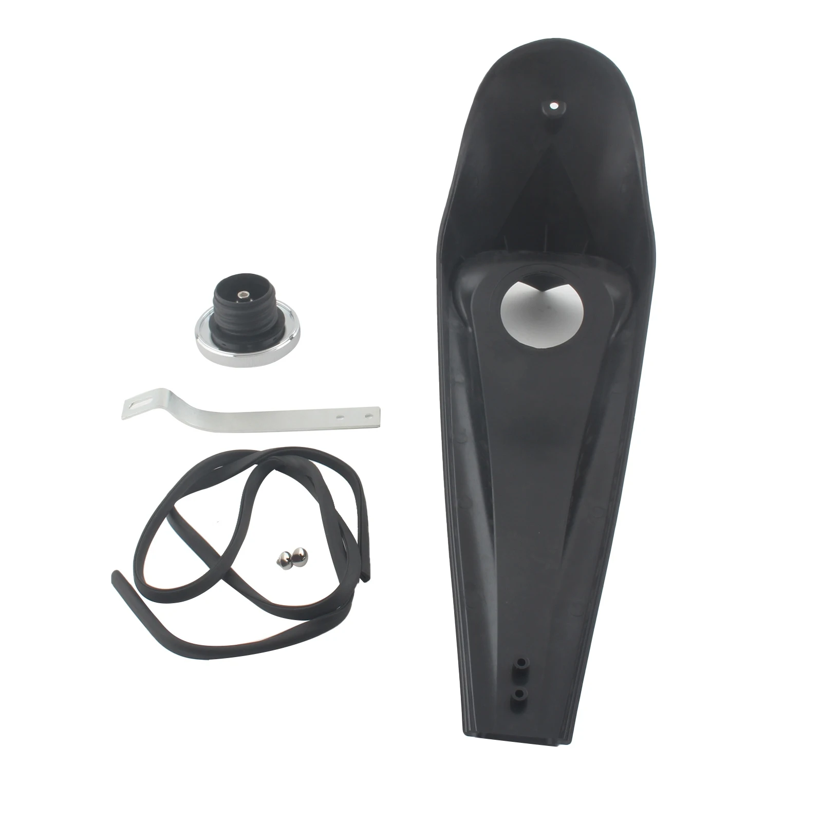 for Harley Electra Glide 2008-2015 Motorcycle Oil Gas Cap Cover Smooth Dash Fuel Tank Console Trim Panel