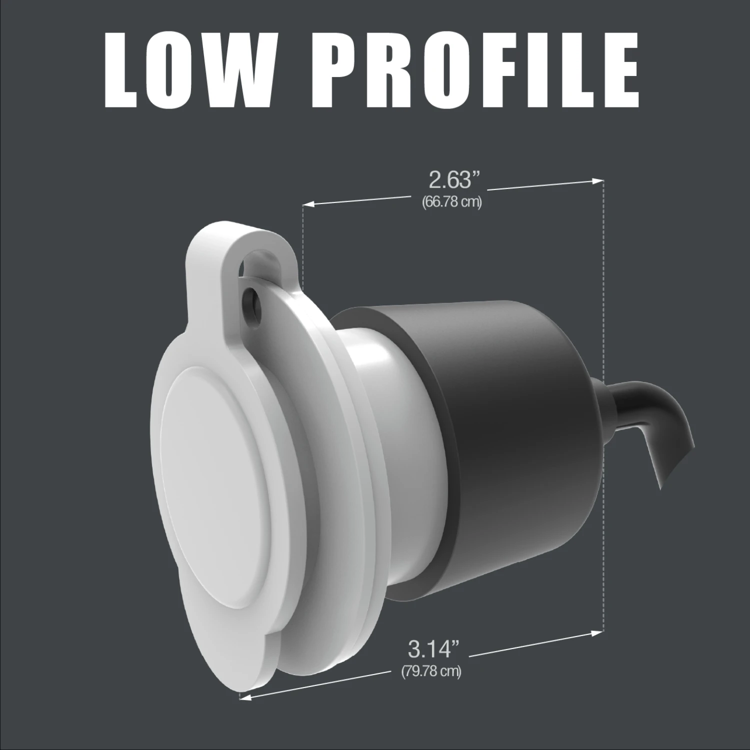 Enhanced Durable Waterproof Outdoor Plug Cover for Maximum Weather Protection - Convenient Versatile 15 Amp 125V AC Outlet with