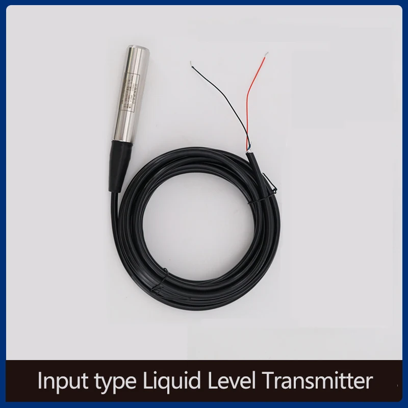 Liquid Level Transmitter 4-20mA 0-5V 0-10V Level Sensor Water Tank Pressure Sensor Liquid Level Converter 2m 5m 10m 304 Material