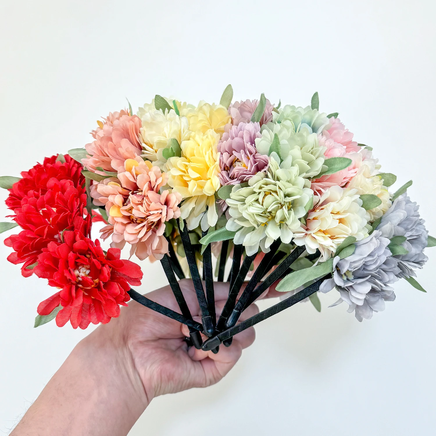 

4/5 шт. повязки на голову с искусственными цветами для девочек, невесты, подружки невесты, свадебные аксессуары для волос для женщин и детей, обручи для волос