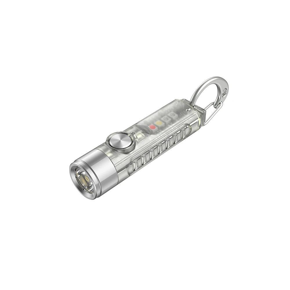 TUNENGE S11-2 Portable Flashlight Mini Keychain Flashlights 400 Lumens IP66 Waterproof For Outdoor 150m Distance Type-C Charging