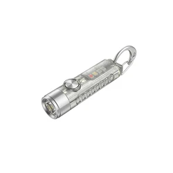 TUNENGE S11-2 Portable Flashlight 1.5M Distance 400 Lumens Mini Keychain LED Light for Outdoor IP66 32H Runtime with USB-C Port