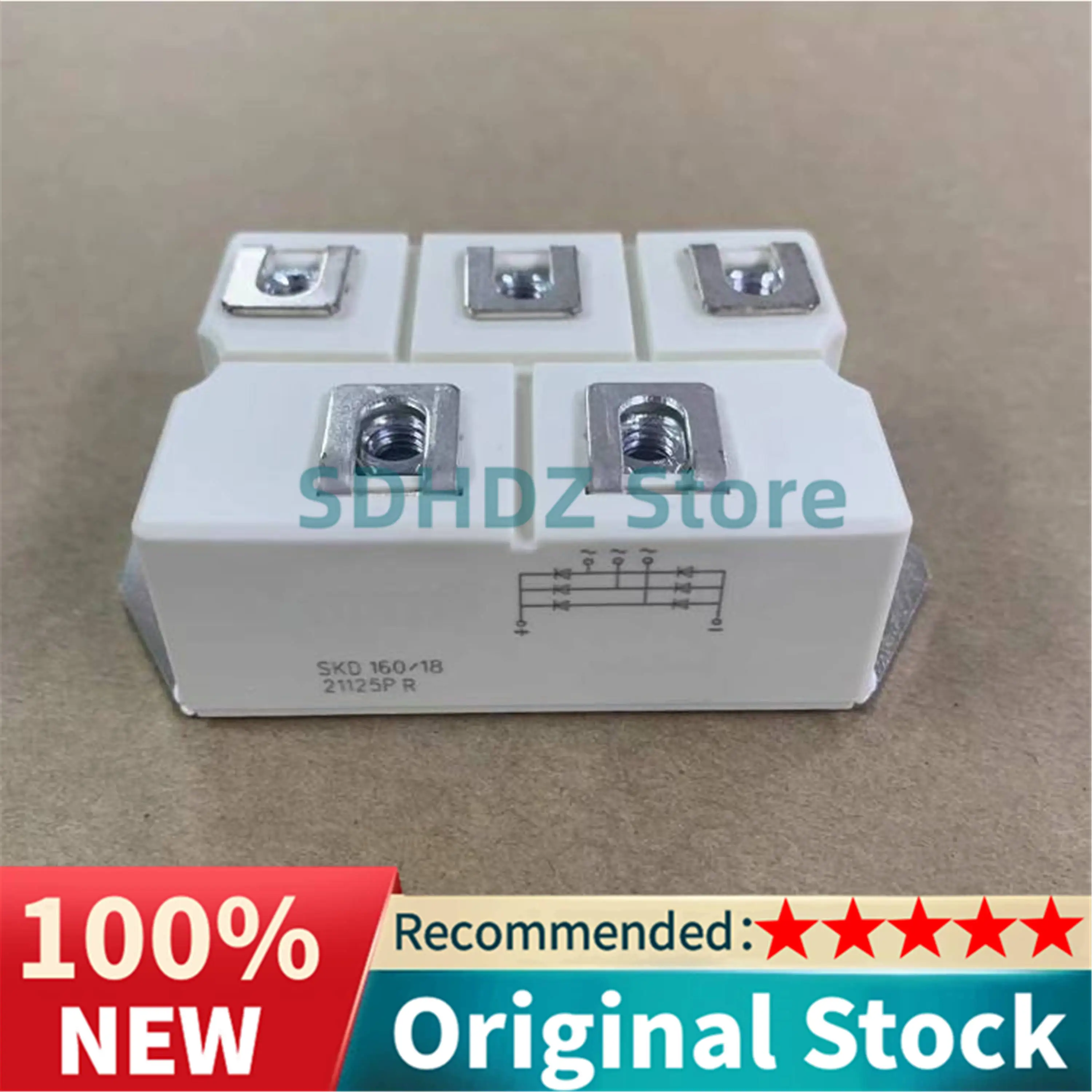 

Новый модуль силового выпрямительного моста SKD62 SKD82