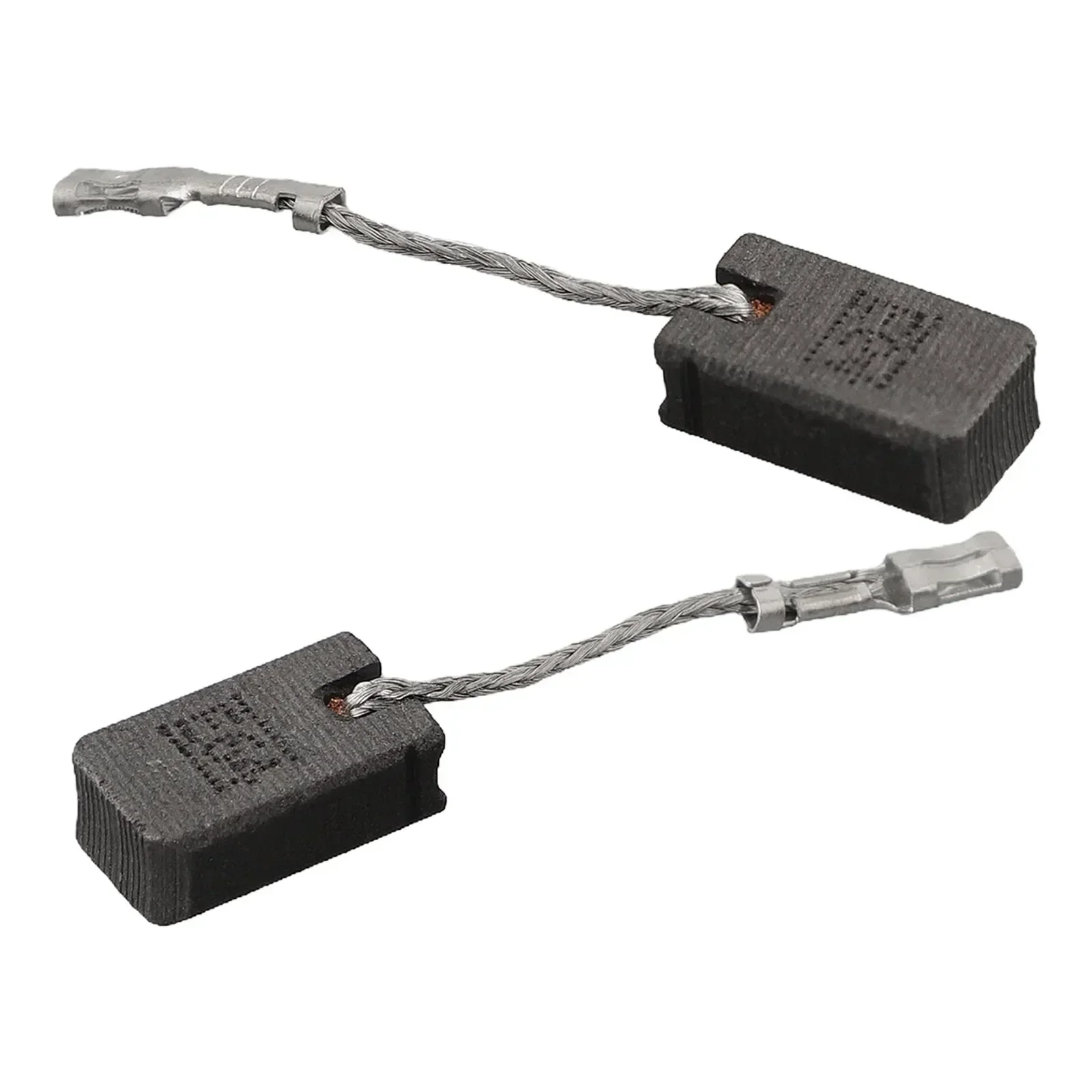 2 pièces brosses en carbone pour meuleuse d'angle 1200W GWS12-125S/GWS12-150SE64 meuleuse d'angle à arrêt automatique brosses en carbone de remplacement 6X10