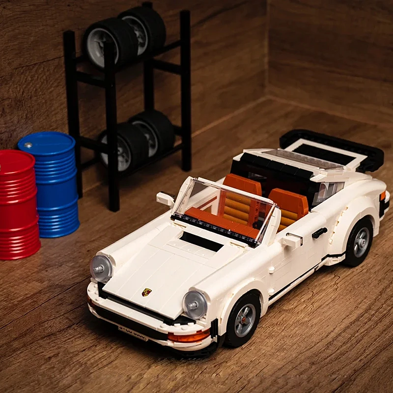 Technical Super Speed Hypercar Building Blocks Retro Racing Car High-Tech Vehicle Model Assemble Bricks Toy For Kids Adult Gift