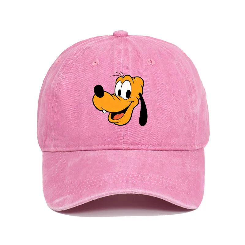 للجنسين خمر غسلها بلوتو قبعات البيسبول للرجال النساء الكرتون طباعة قبعات سائقي الشاحنات قابل للتعديل Snapback عادية الهيب هوب أبي قبعة