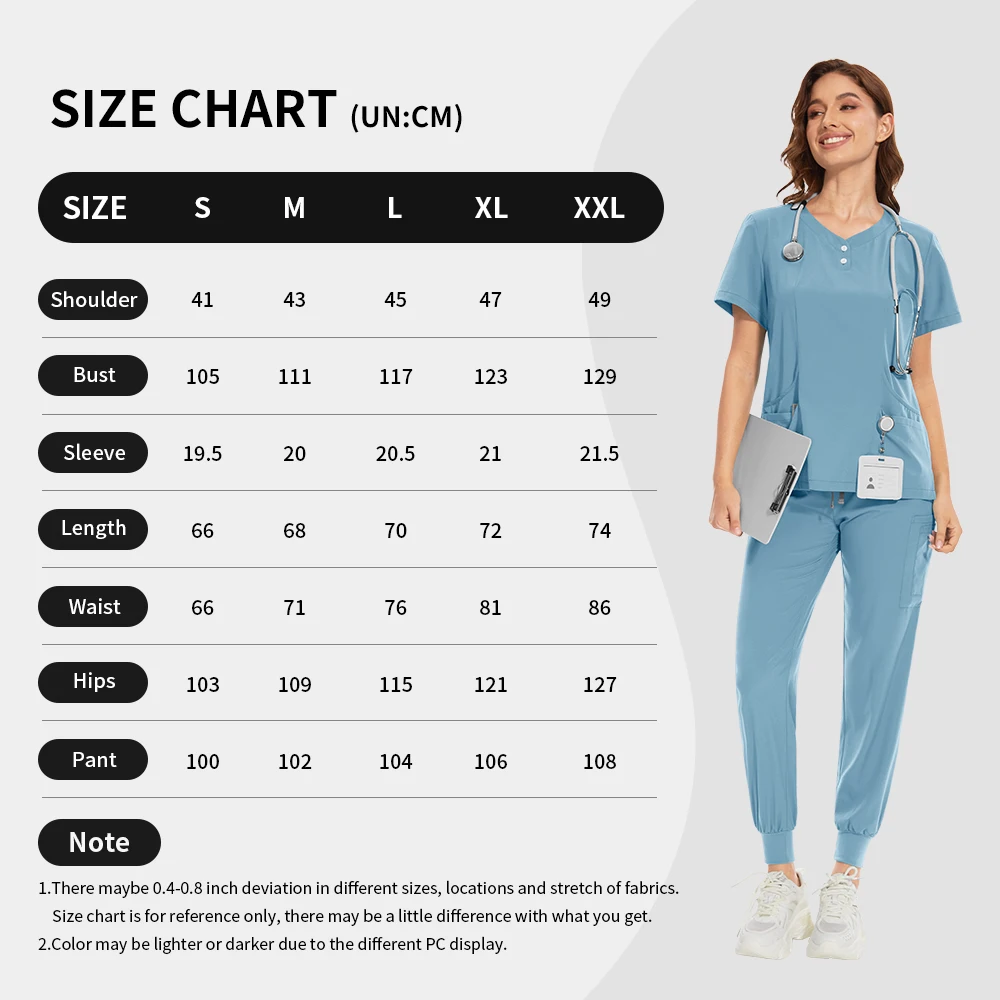 卸売ドクターナーススクラブセット医療制服女性ジョガーセット病院アクセサリー手術室手術服作業服