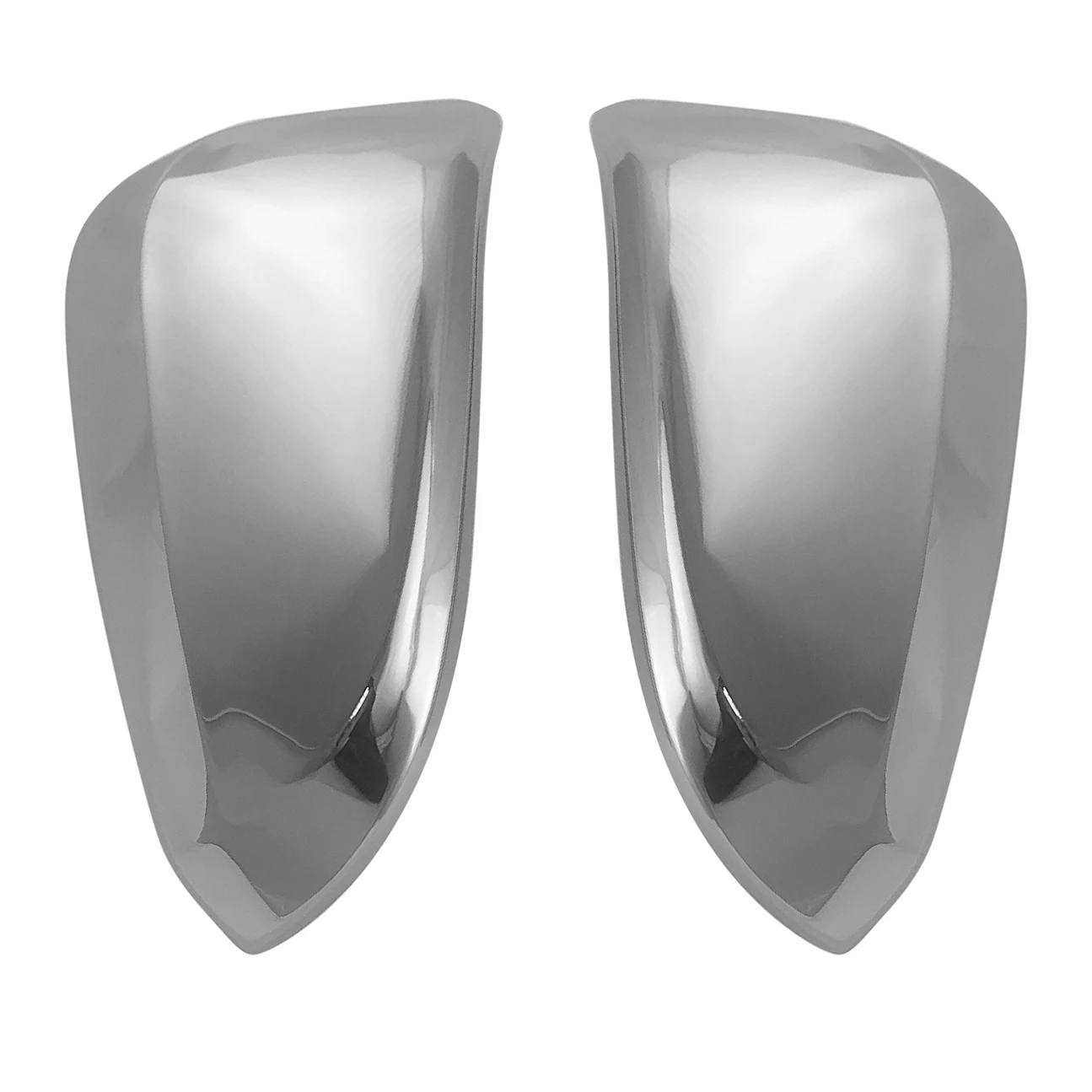 for Toyota Harrier Venza XU80 2020 ABS Chrome Door Side Mirror Cover Trim Rear View Cap Overlay Molding Garnish