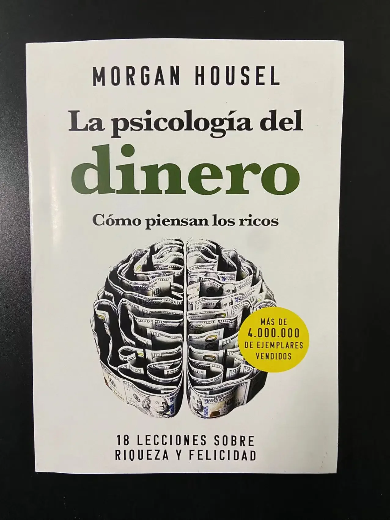 Psicología del dinero: un curso eterno sobre riqueza, codicia y felicidad - libros financieros para adultos