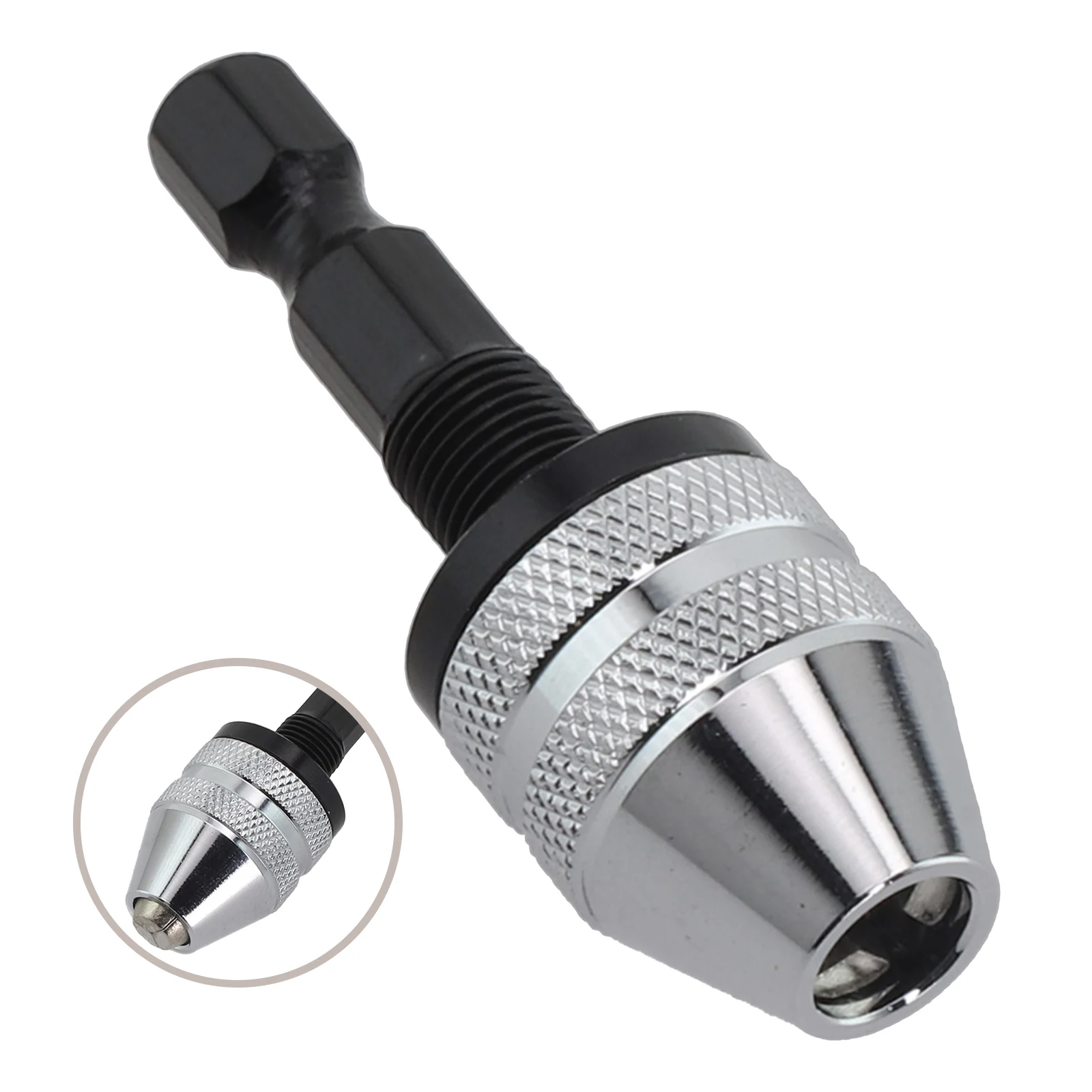 Electric Grinding Chuck With Adjustable Hexagonal Handle Drill Chuck Electric Drill Bits Collet Fixture Power Tool Accessories