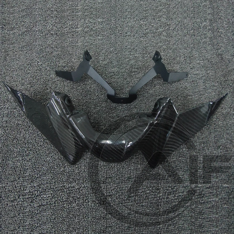 

For YAMAHA MT07 MT-07 SP 2021 2022 2023 carbon fibre Downforce Naked Front Spoilers Aerodynamic Wing Deflector