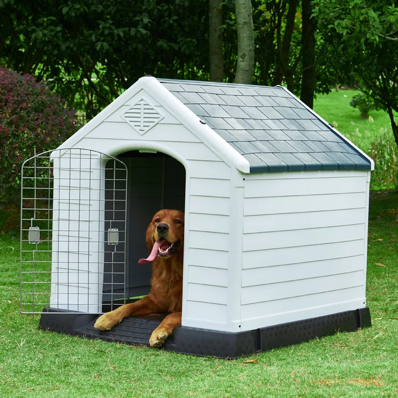 Luxury Big Plastic Dog House Outdoor Large Dog House Pet Dog Home