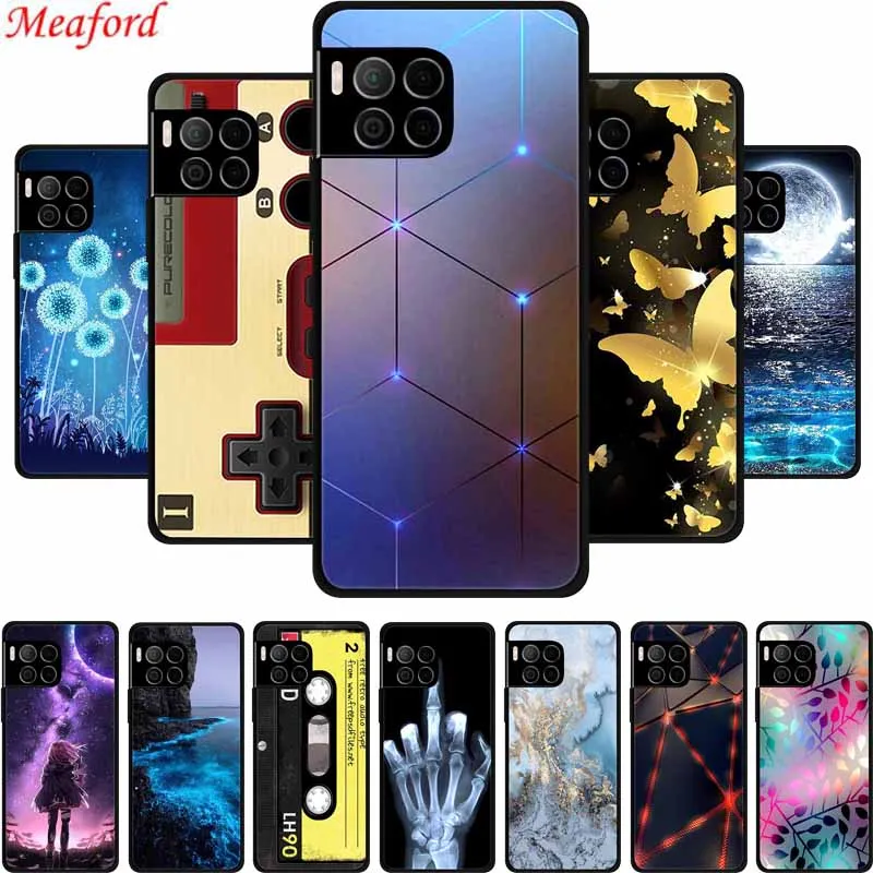 For T Mobile REVVL 7 Pro Case Popular Black Silicone Soft Back Cover Case For T-Mobile T Phone 2 Pro 5G Phone Case Cover Phone2