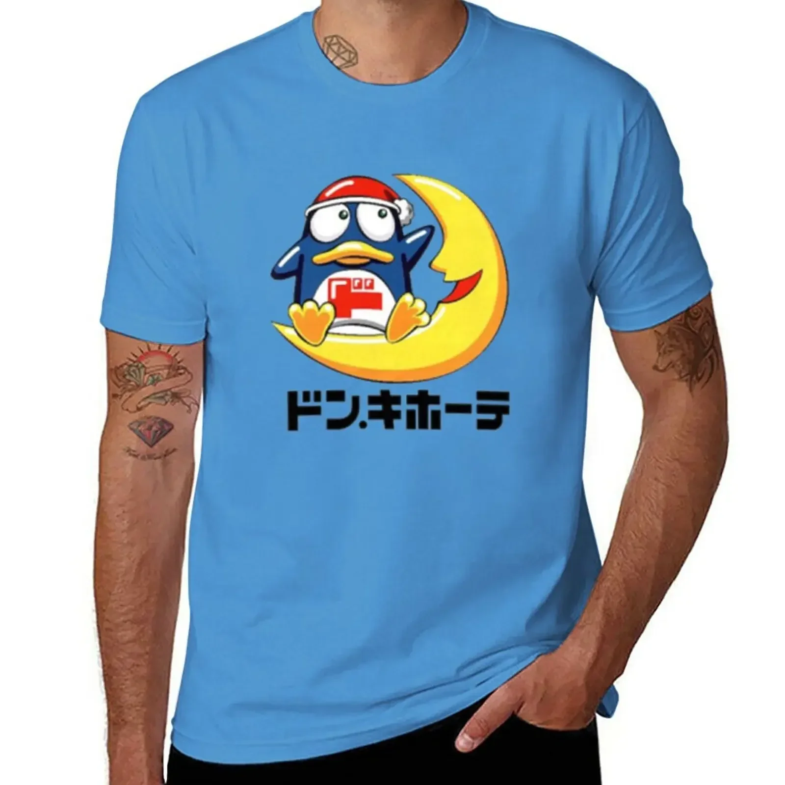 Don Quijote t-shirt manica corta tee kawaii abbigliamento camicetta magliette oversize per uomo abbigliamento firmato da uomo nuovo in top e tees