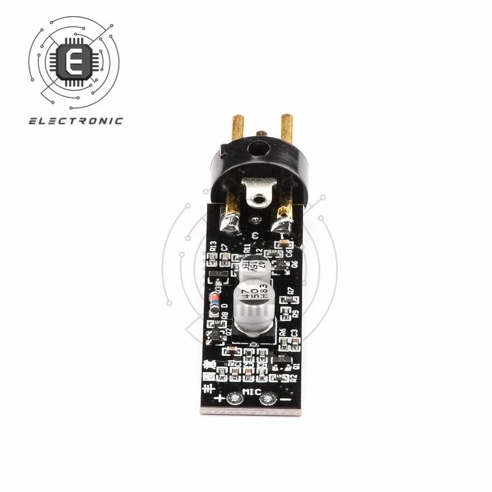 48V Phantom Power Electret Capacitance Microphone Amplifier Board for Recording Conference Speech 125db