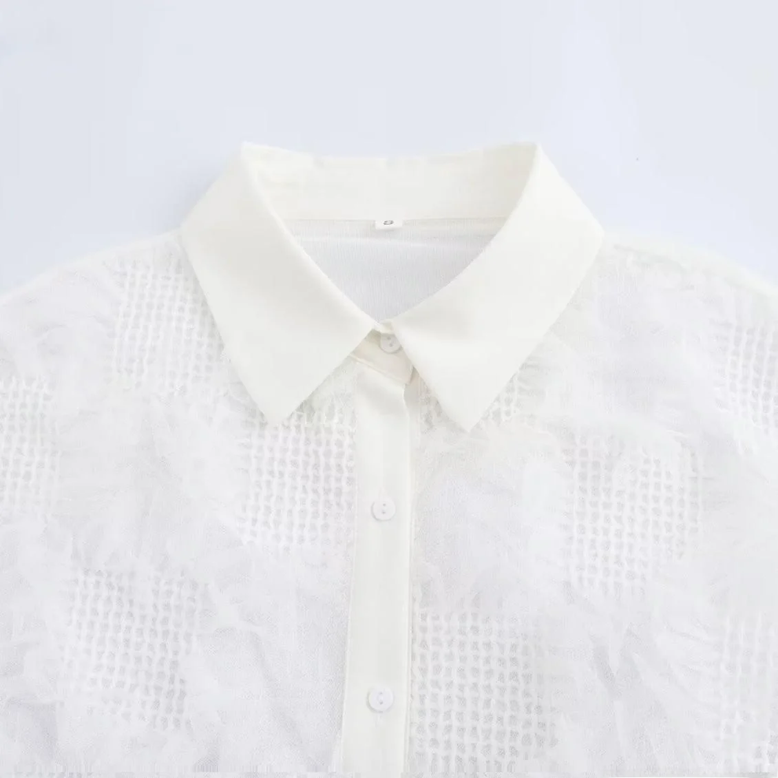 JNLEAOG automne nouveau femmes décontracté Faion longue Sve irt Simple Sle Streetwear Anti-rides Polyester Fiber filles irt