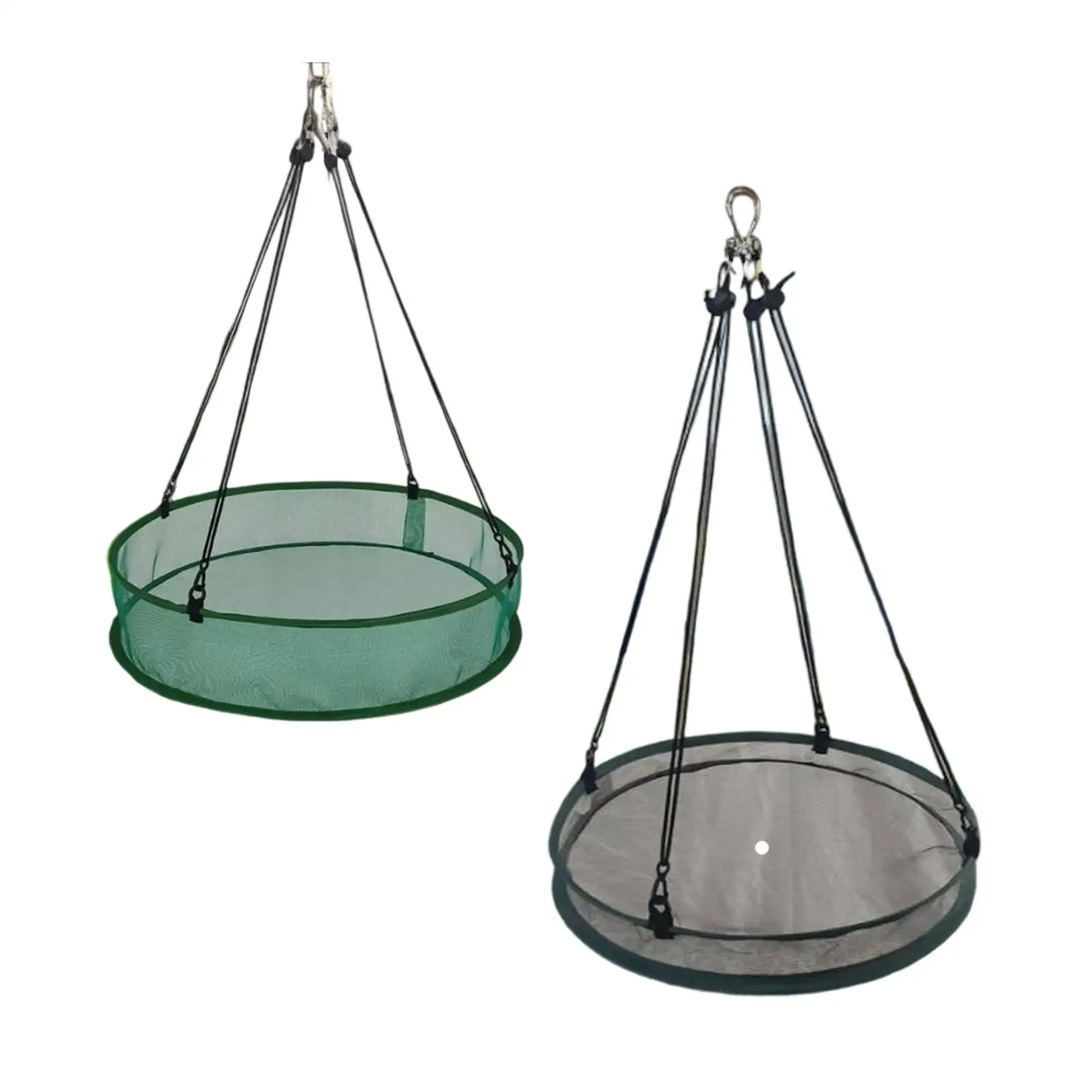 Outdoor Mesh Hanging Bird Seed Catcher Tray Debris Collecting Hoop Universal Bird Feeder Accessory for Gardens and Lawns