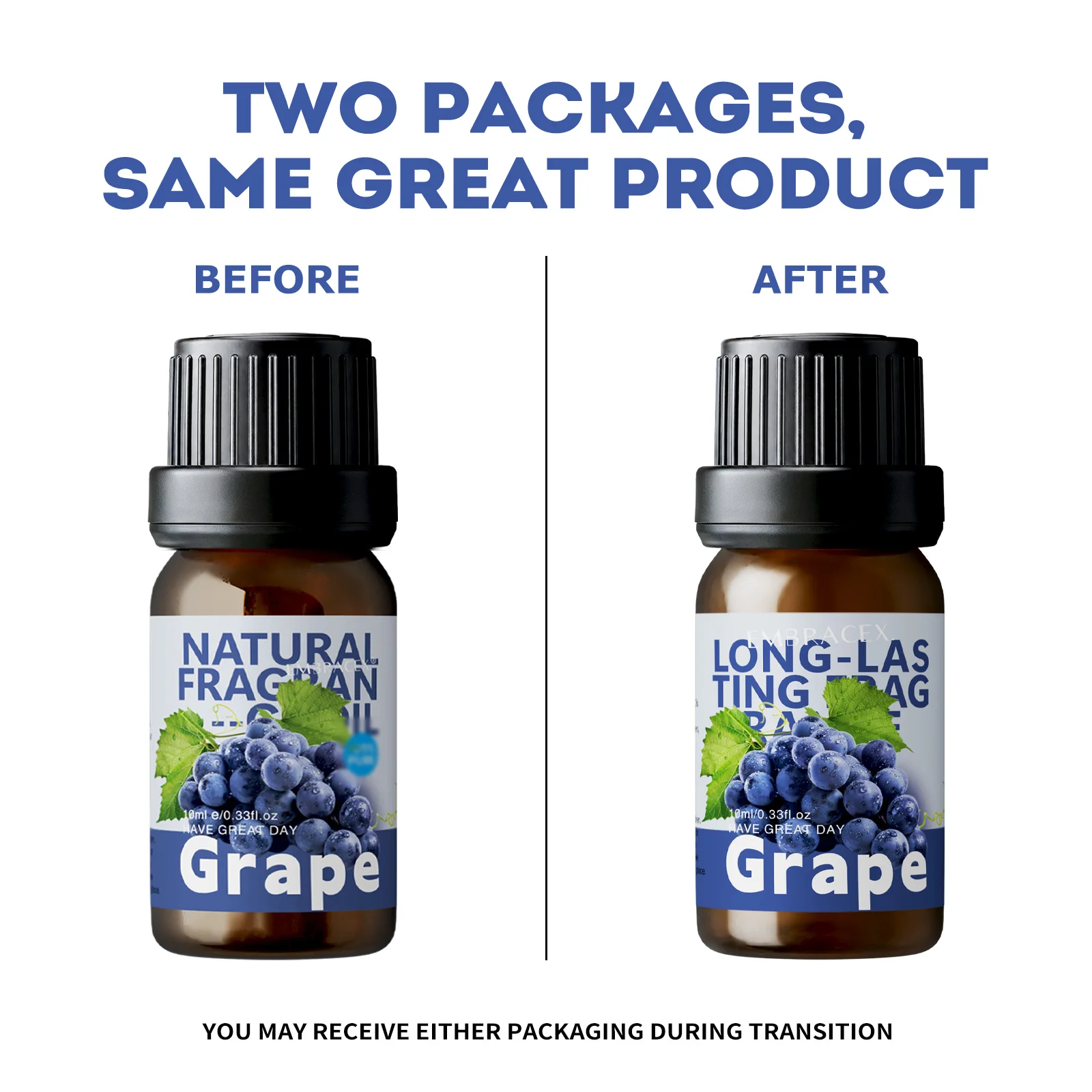 10ml Grape Fragrance Oils Face Oil Skincare Massage Oil Fruit Sent Oil Long Lasting Scent Gift To Friends