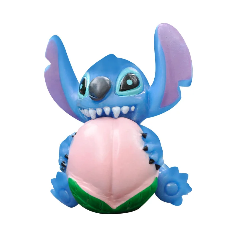 8Pcs/Set Disney Anime Lilo And Stitch Figures Toys Lovely Stitch Action Figurines Model Decoration Toys Kids Gift