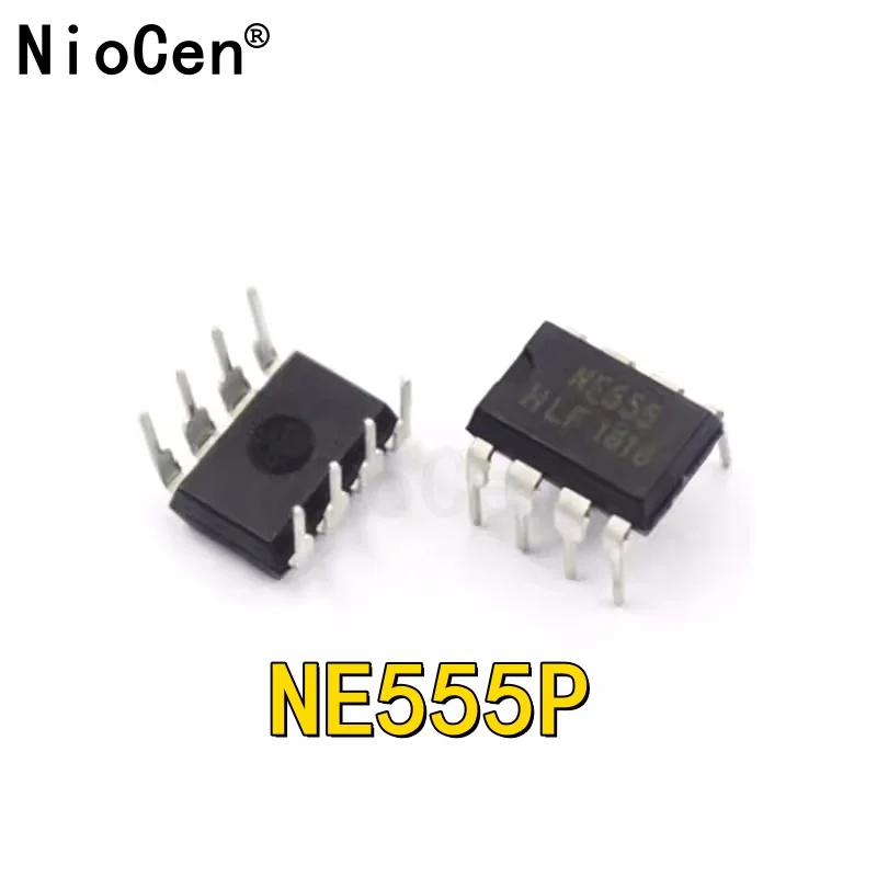 10pcs NEW NE555P NE555 Direct DIP-8 Timer/Timer Programming Oscillator IC Chip Free Shipping