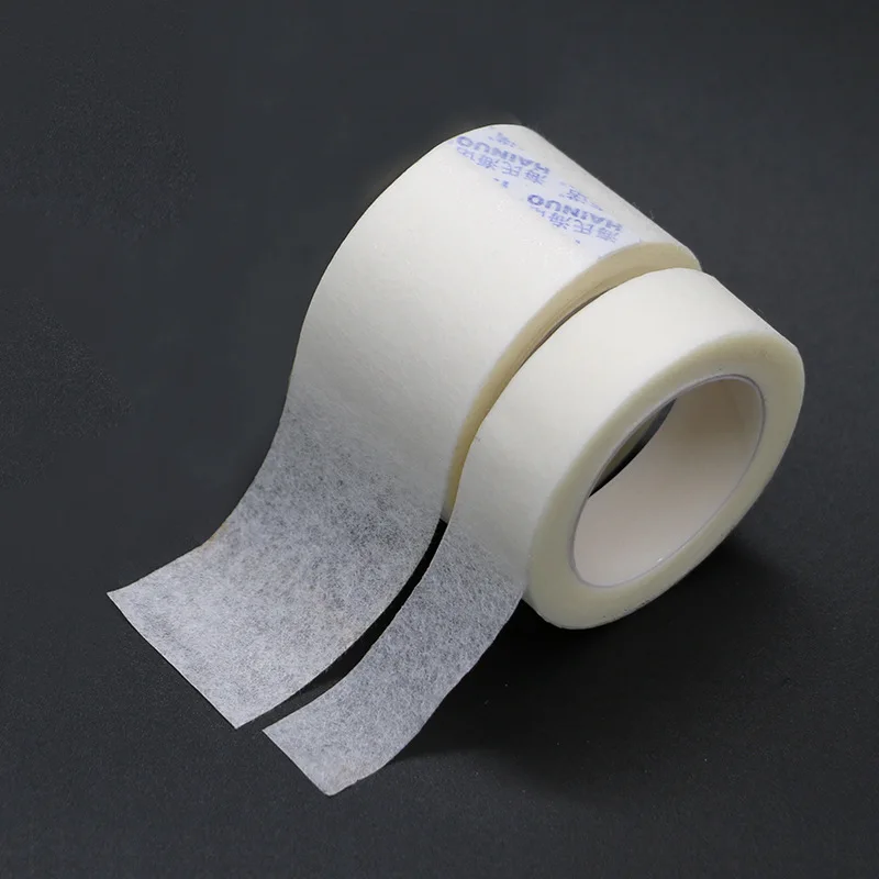 2 Rolls Eye Pads Eyelash Extension Medical Breathable Tape Microporous Non Woven Low Sensitive Isolate Eye Patch