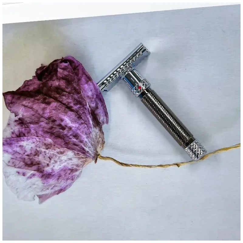 YAQI Adjustable THE FINAL CUT OC Gunmetal Color Safety Razor Wet Shave Tools mens Men Shaving Products Best Gift for Men