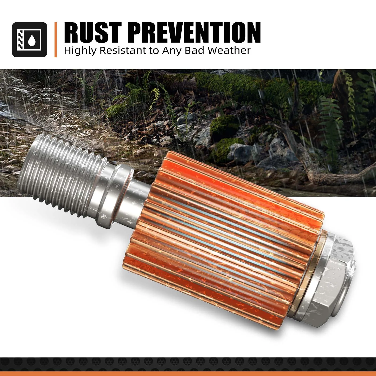 NICECNC Chłodnica Zacisku Hamulcowego Do KTM EXC 300 2004-2024, KTM EXC-F 350 SX 125 SXF 450 XC XCW XCF Husqvarna TE300 GasGas EC300