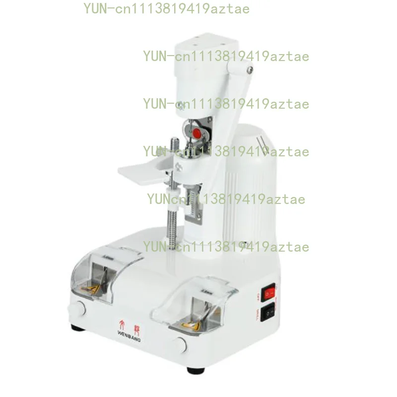 220V Desktop Lens Drilling Machine Precision Rimless Eyewear Manufacturing Equipment for Glasses Processing