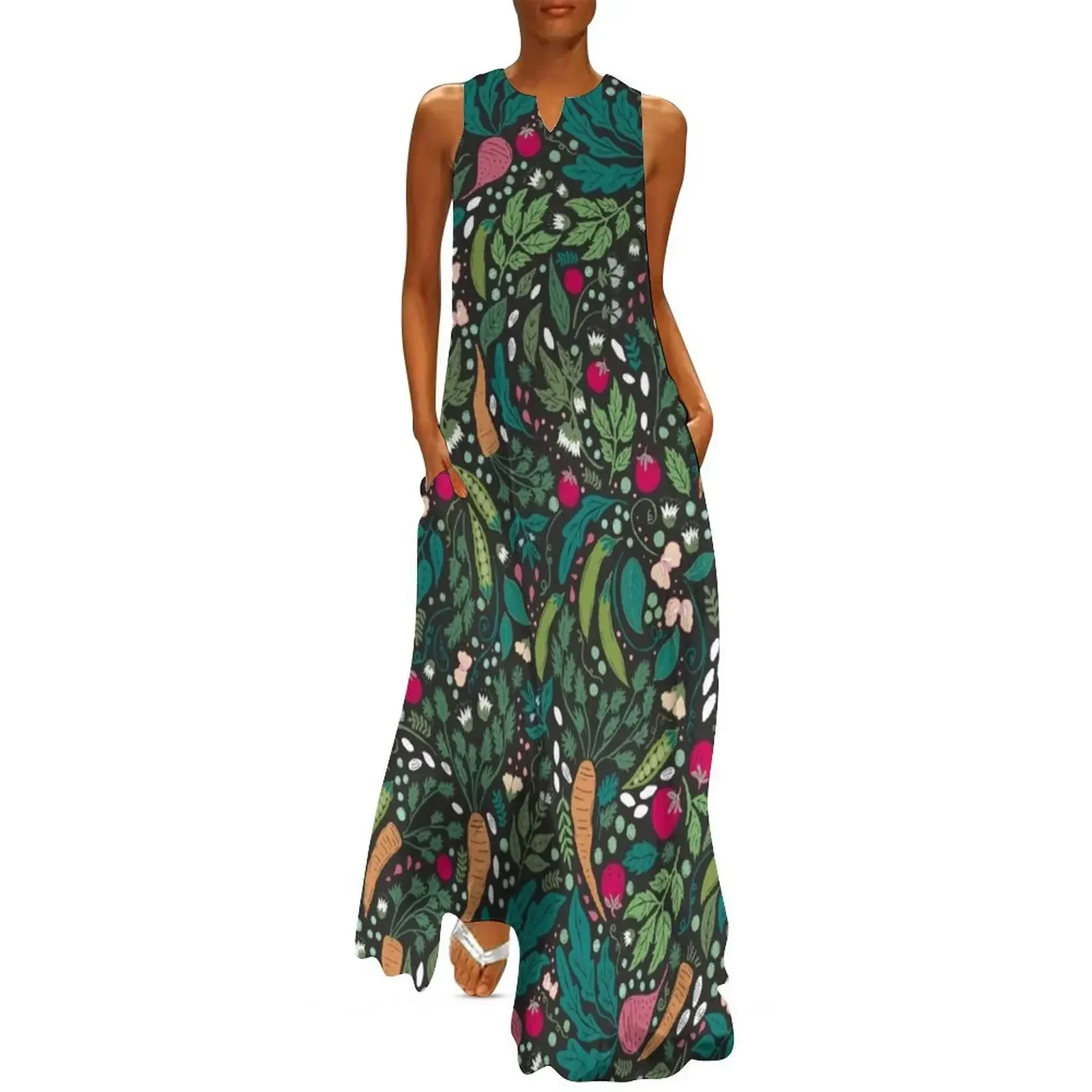 

Farm to Table Long Dress sensual sexy dress for women Women's clothing Evening gown Woman fashion Dress