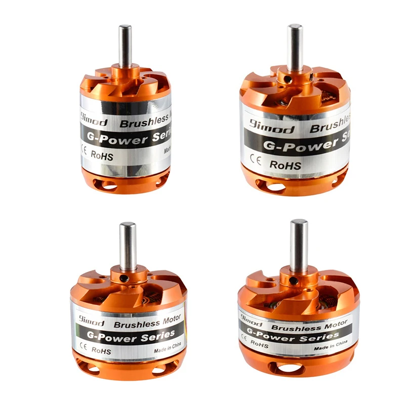 Upgrade Brushless Motor 2-3S 2-4S D3530 D3536 D3542 D3548 For RC Mini Multicopters Stationary Aircraft