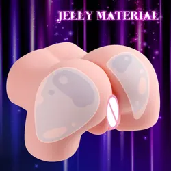 4.4LB Sex Doll Male Masturbators, Pocket Pussy Ass with Virgin Labia Thrusting Anal Sex Stroker Sex Dolls Male Adult