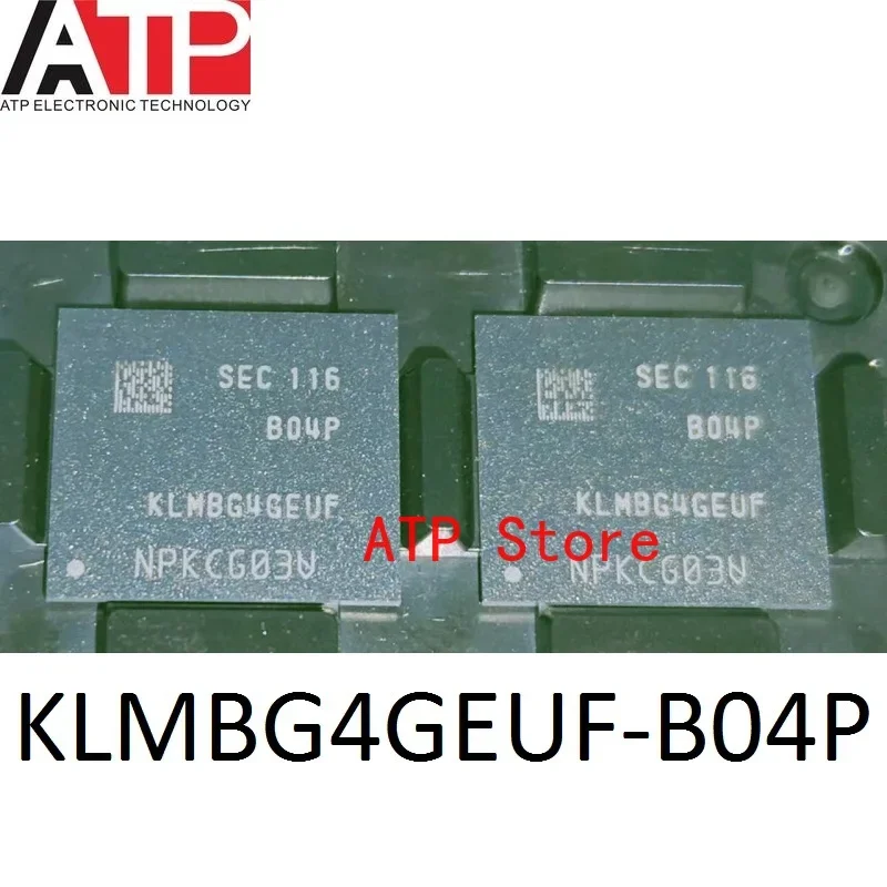 (1 Piece) New Original KLMBG4GEUF KLMBG4GEUF-B04P KLMBG4GEUF-B04Q BGA Chip Memory IC BGA153 32G EMMC 5.1