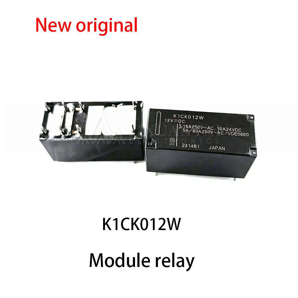 (5pcs~10pcs) 100% New relay K1CK012W 12V 12VDC 8-pin 16A relay module