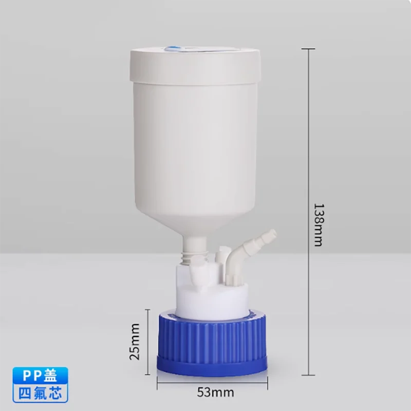 HPLC liquid chromatography mobile phase waste liquid safety cap activated carbon filter stacking barrel GL45 bottle adapter cap