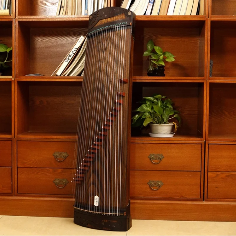 130cm Portable Small Guzheng 21 String Handmade Solid Wood Zither Musical Instrument Beginner Guqin Guzheng Chinese Instruments