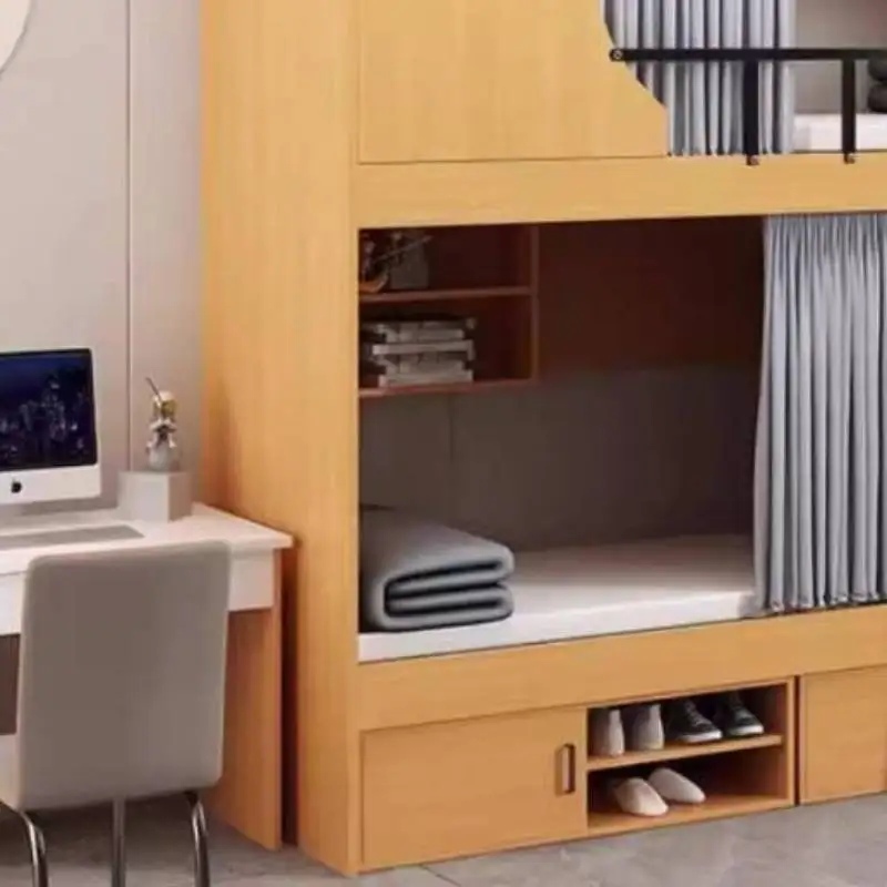 Luxuce Simple Kids Beds Safety Expandable Normal Custom Single Kids Bed Princess Girls Design Lettino Per Bambini Furniture Home