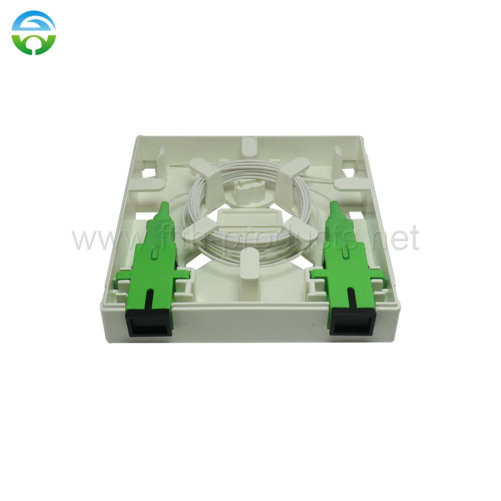 FTTH Wall Outlet Box, HY-20-W-A, 100PCs