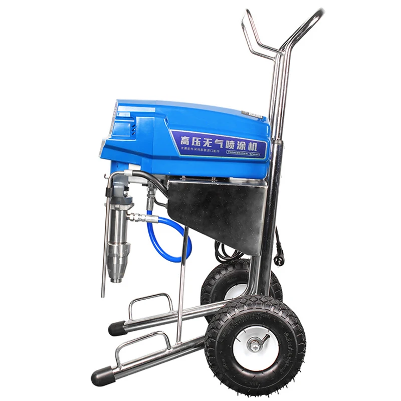 Professional Double Spray Gun Working Airless Spraying Machine 3300W 4.5L Airless Paint Sprayer GTB-1095 Oil Painting Machine