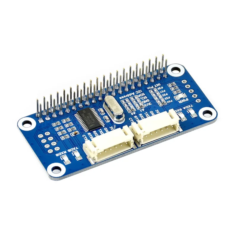 Raspberry Pi 4 Serial Expansion Board, Dual UART I2C Control GPIO Serial Board