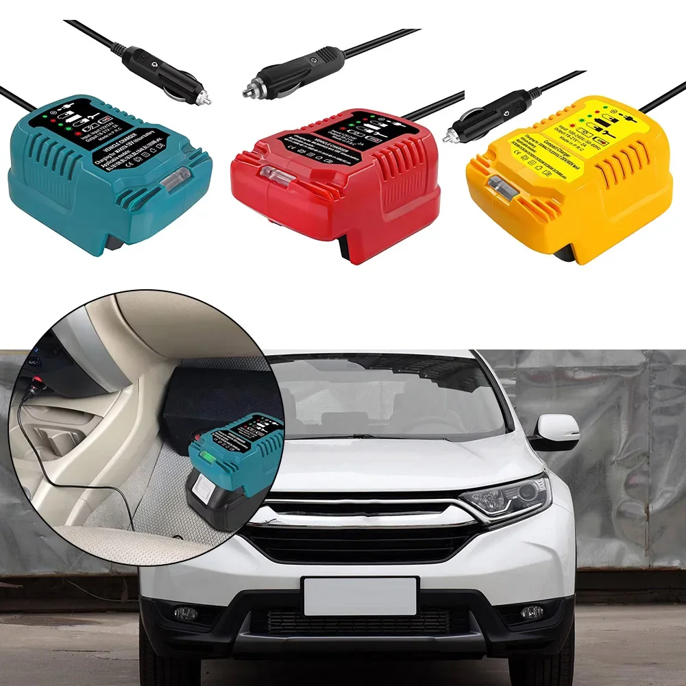 

Battery Charging Station 18V Battery Charger Built-in Protection Circuit Cooling System Energy-saving Sleep Mode