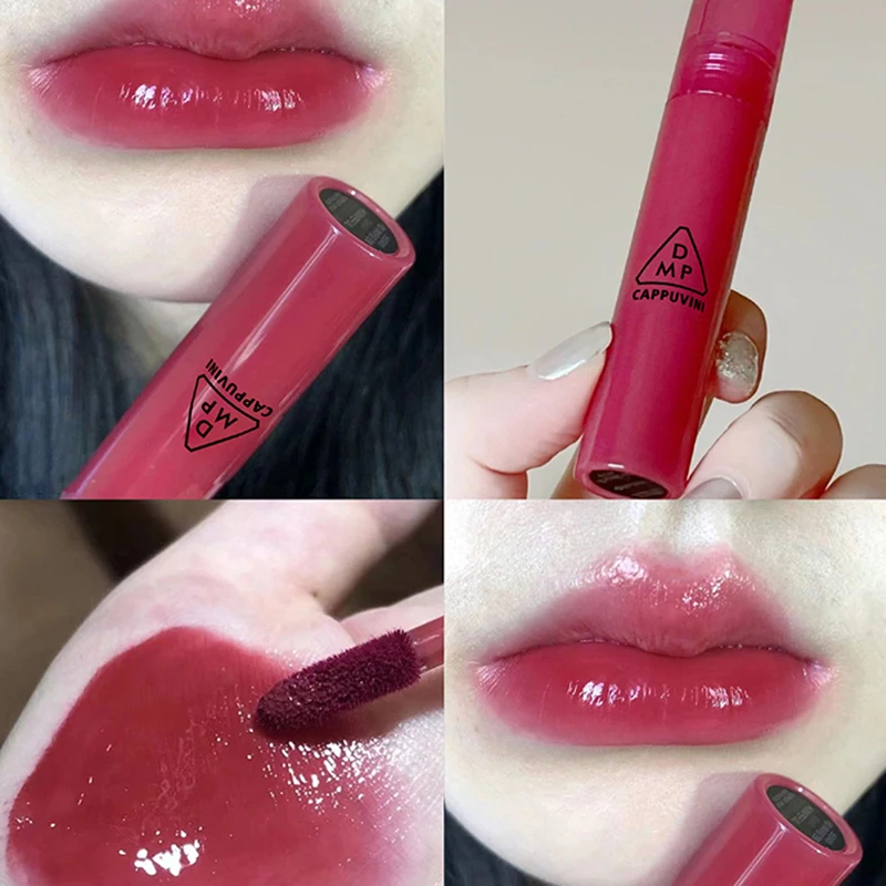 1 szt. Cappuvini Juice Mirror Water Lip Gloss Nawilżający Błyszczyk do Ust Sexy Lip Tint Wodoodporna Płynna Pomadka Błyszczyk do Ust Makijaż Kosmetyk