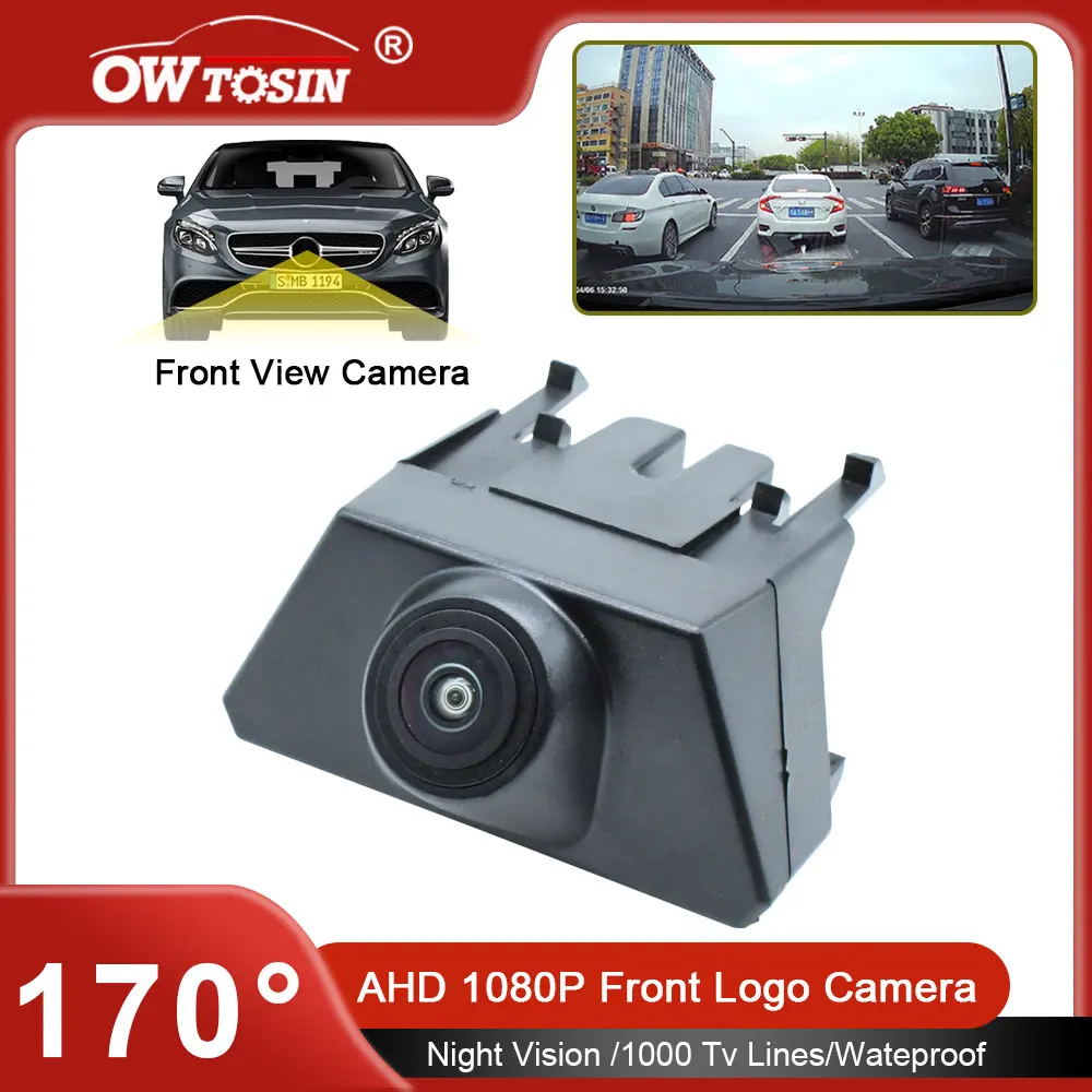 For Toyota Land Cruiser 200 LC200 2012 2013 2014 2015 Vehicle Logo Front View Camera AHD 1080P 170° Fisheye Car Front Camera